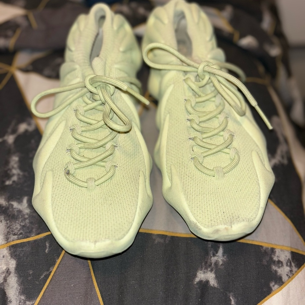 Yeezy Light Green Sneakers